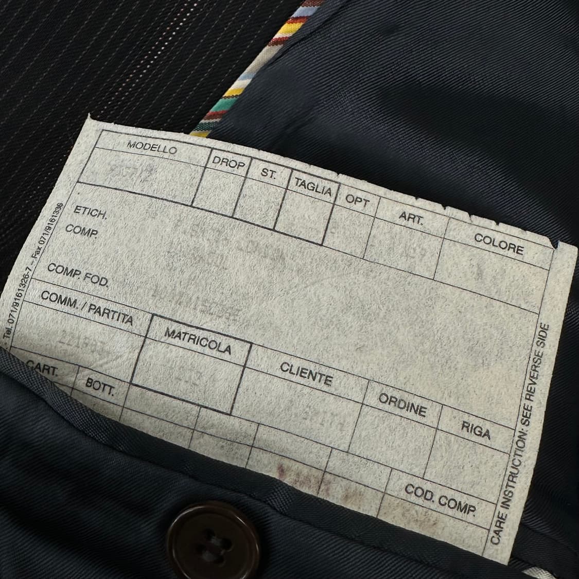 폴스미스 스트라이프 셋업 정장 상품이미지10