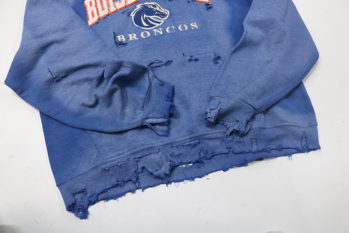 러셀 보이시 스테이트 브롱코스 크랙 로고 디스트로이드 후드 (L) 상품이미지6