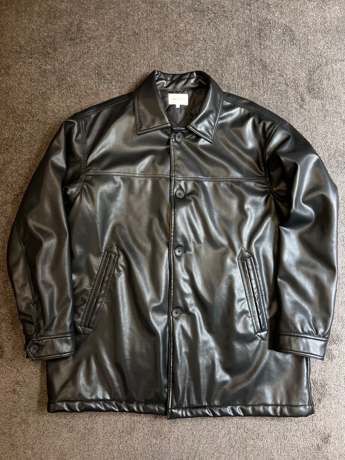 EMMA CLOTHES 레더 카 코트 L 상품이미지2