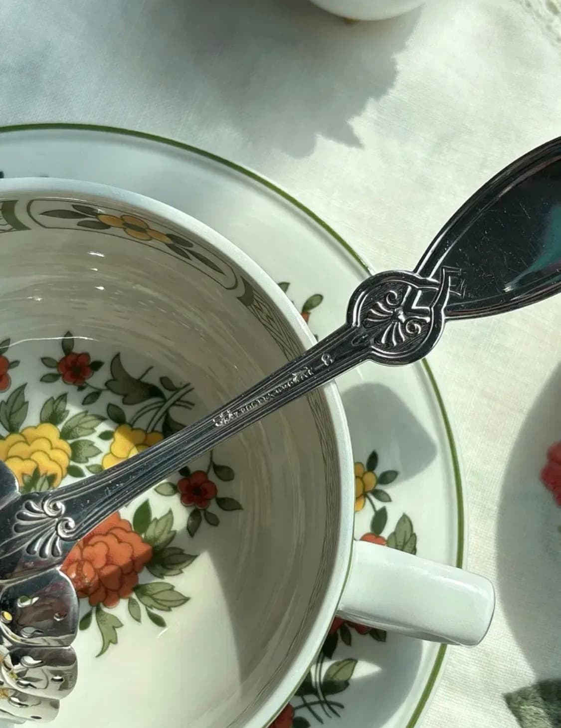 앤틱 실버플레이트 1847 ROGERS BROS 슈가 시프터 티스트레이너 상품이미지5