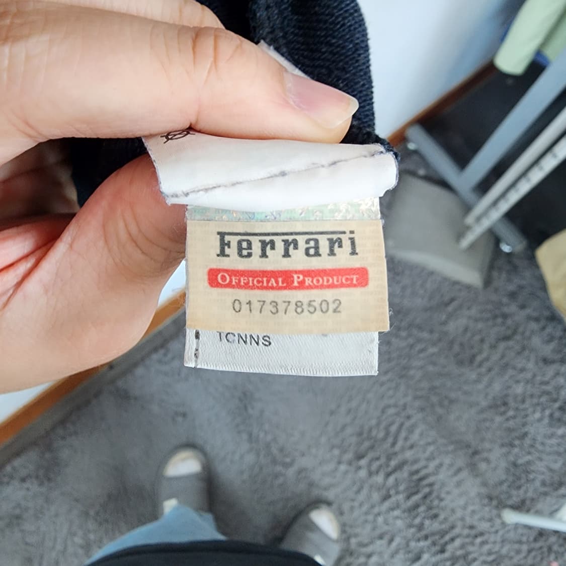 푸마x페라리 네이비 집업 자켓 상품이미지7