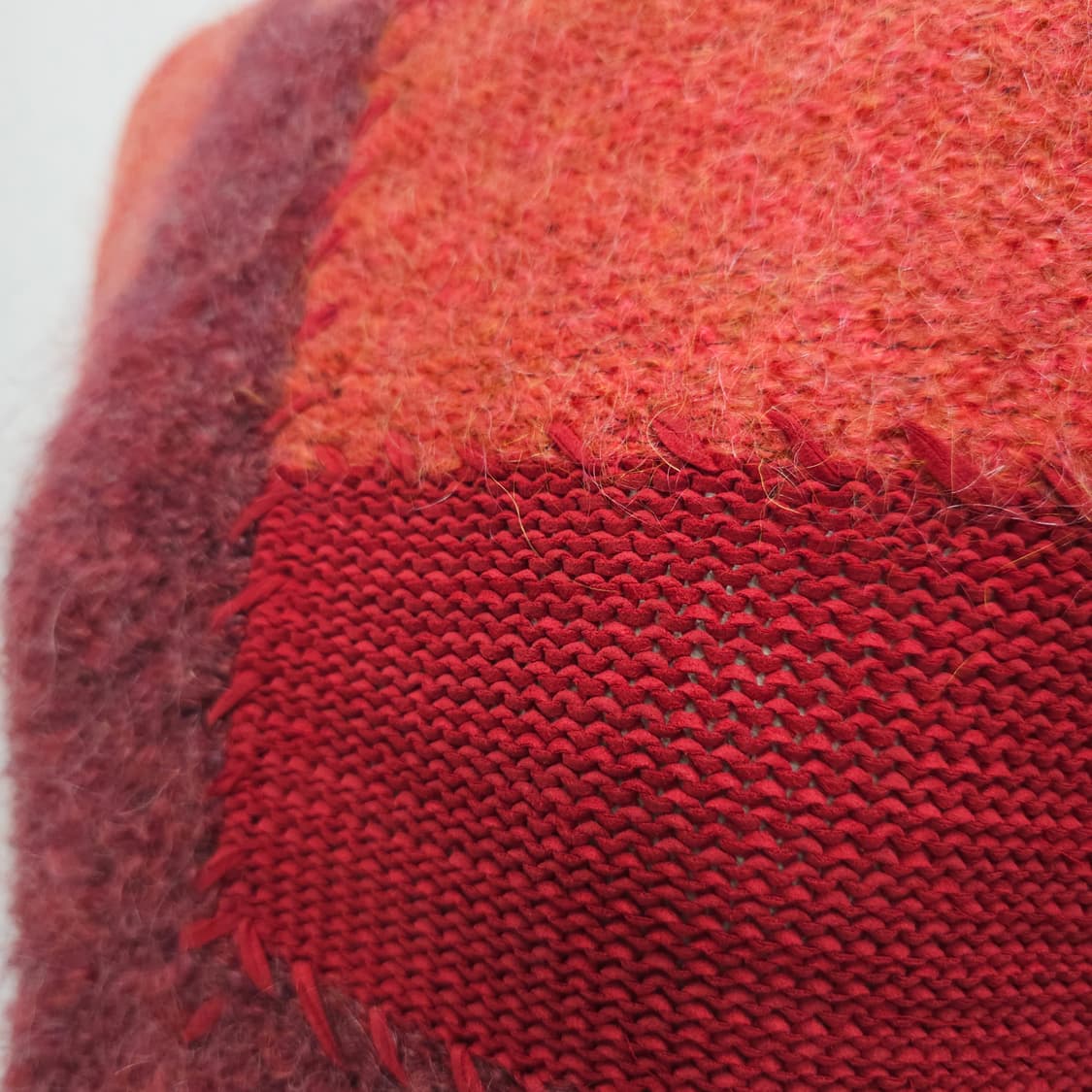 맥시스터 울혼방 패치워크 니트 상품이미지7