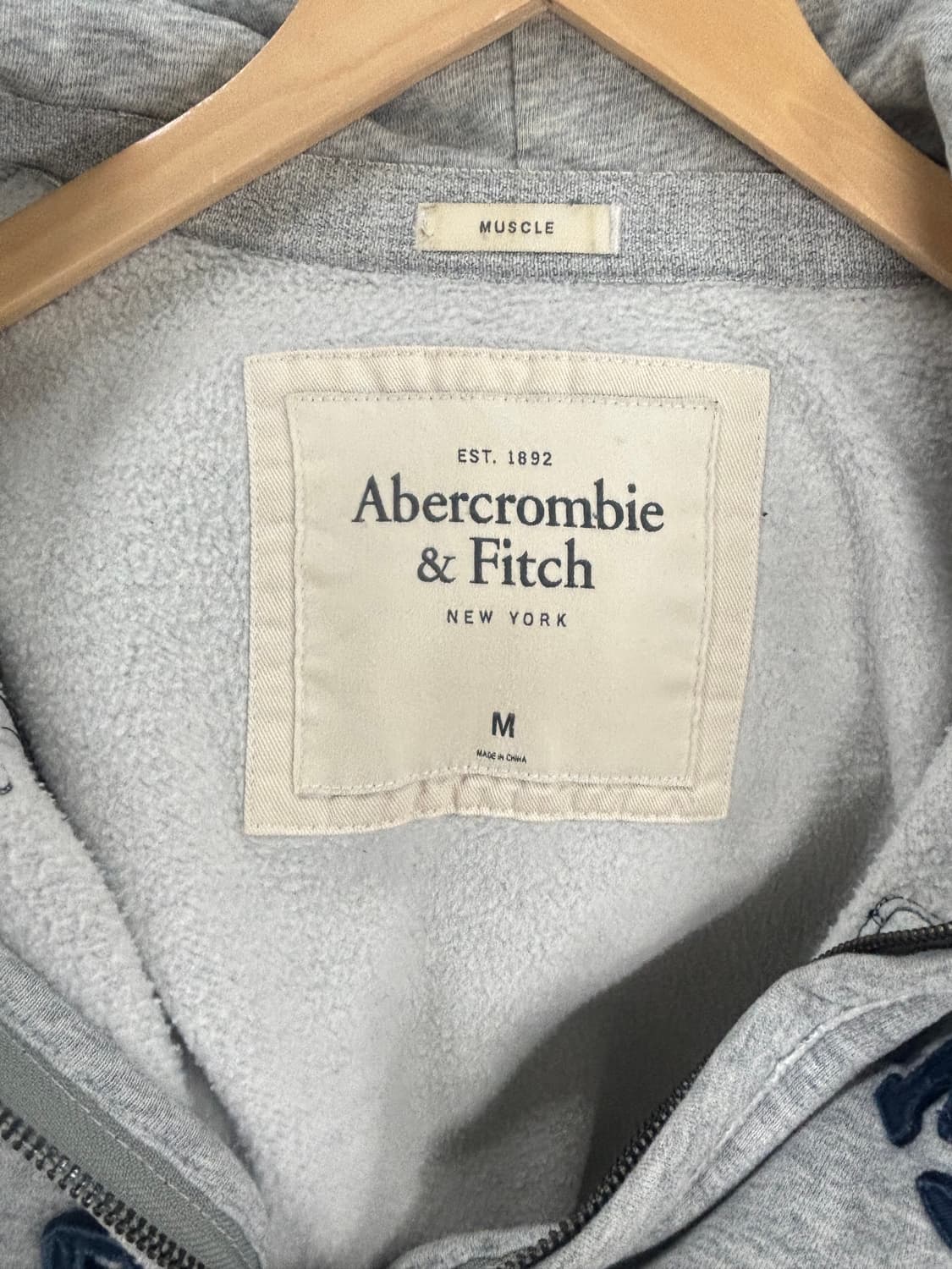아베크롬비 Abercrombie 후드집업 M 상품이미지4