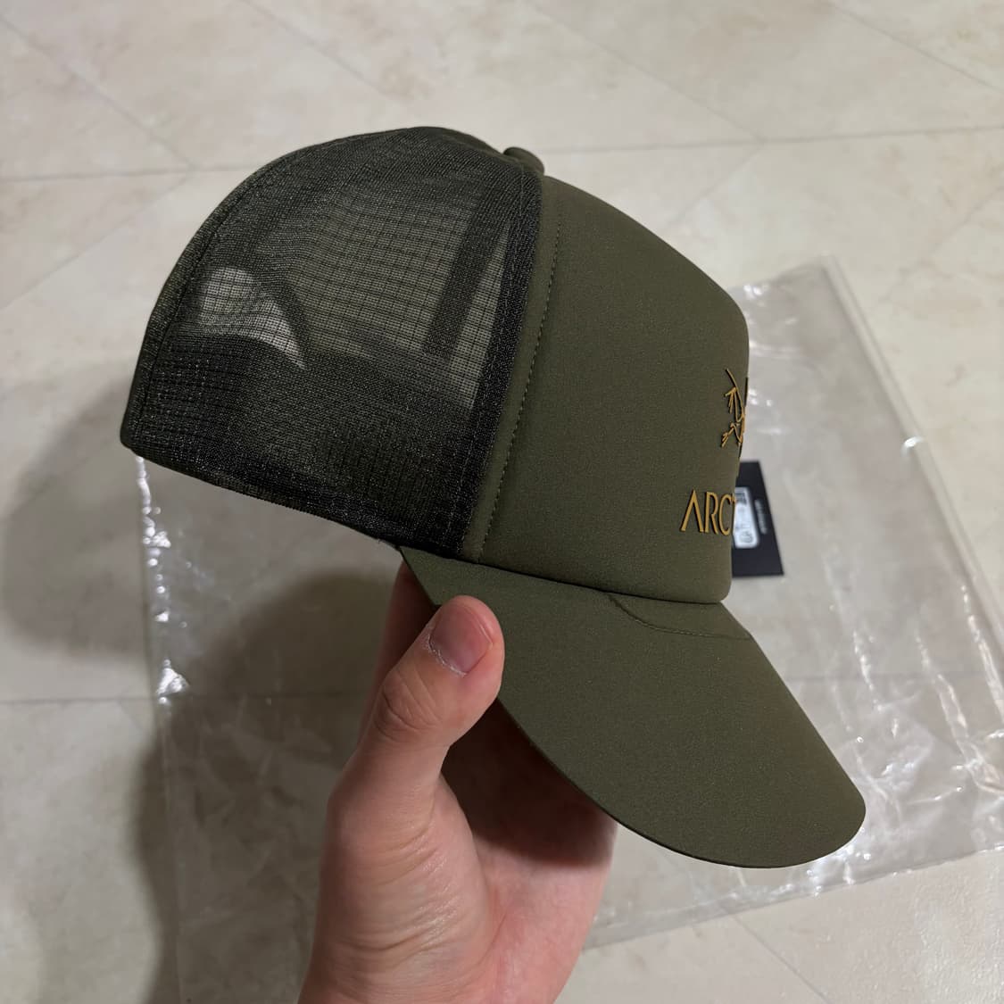 [새상품]아크테릭스 버드 워드 트러커 커브드 캡 포리지 상품이미지3