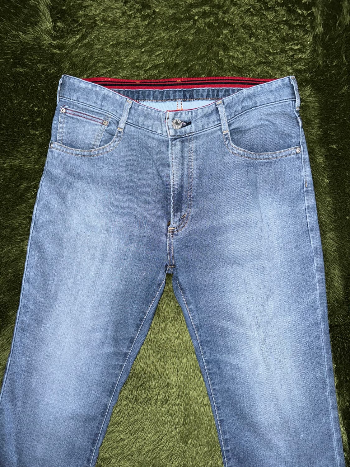 [XL] 에드윈 저지 빈티지 워싱 MADE IN JAPAN 팬츠 인디고 상품이미지5