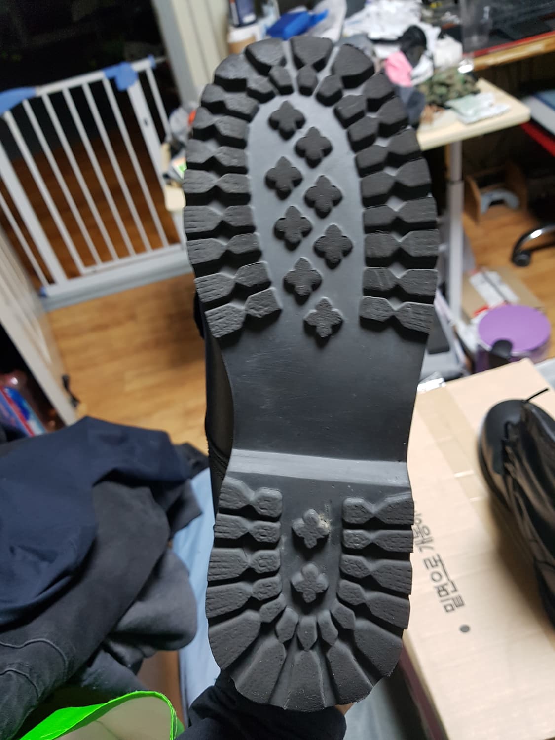 개선 사출식 전투화 군화 255S 판매 상품이미지4