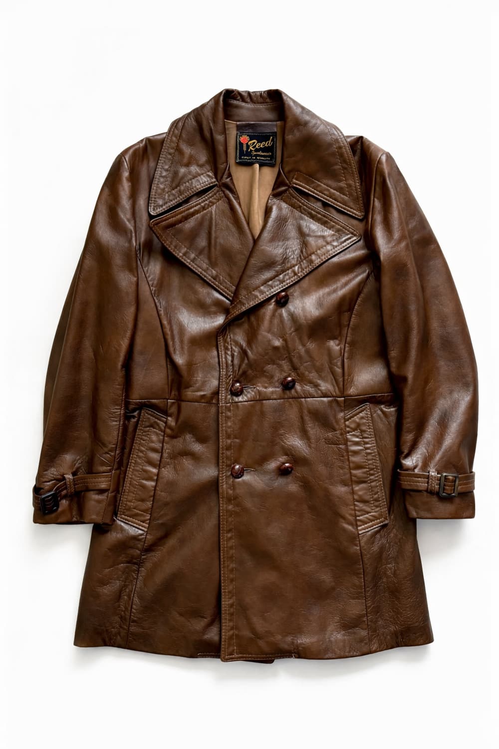 70's Reed Sprotswear 레더 코트 L(100) 상품이미지1