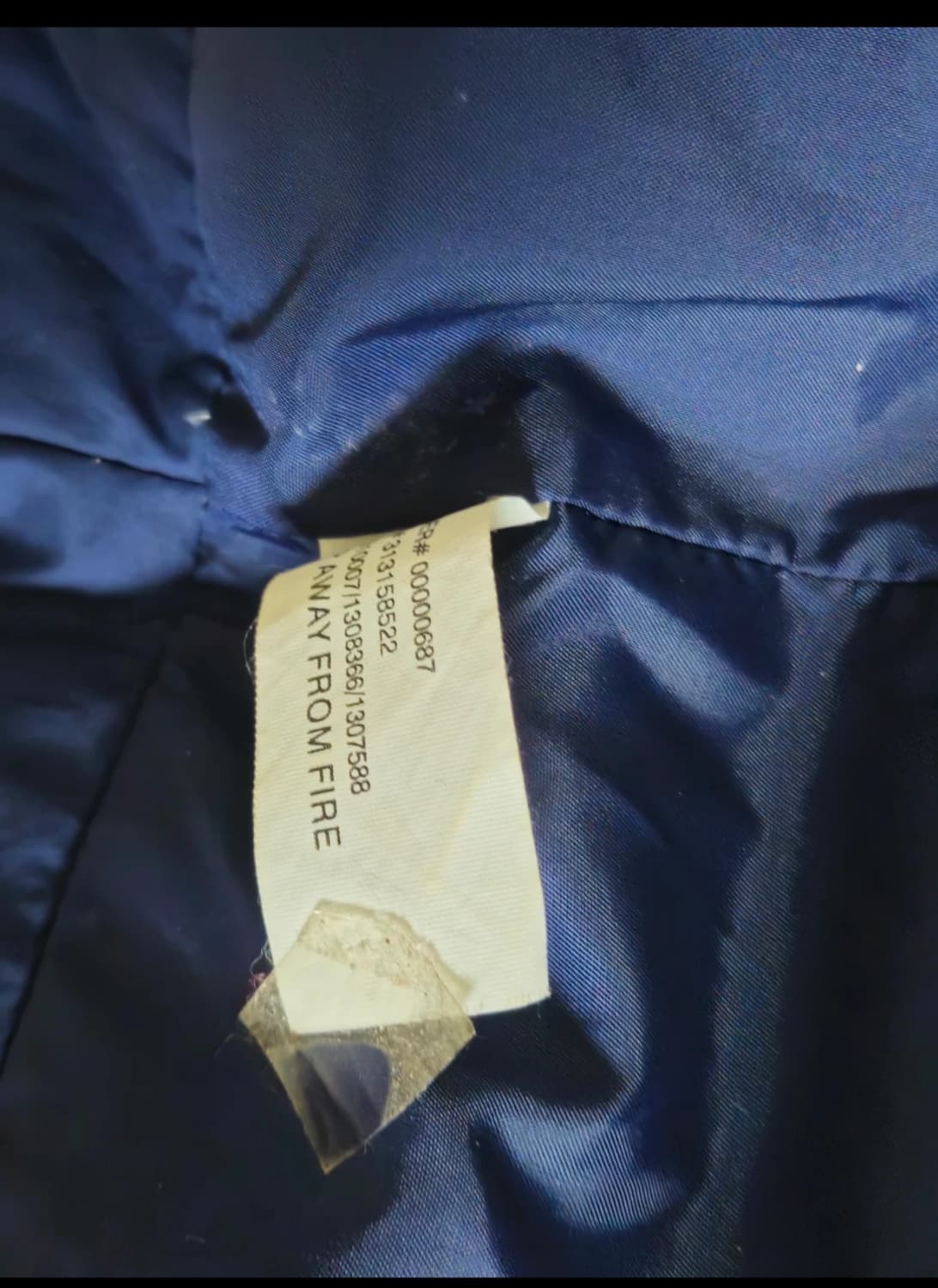 랄프로렌 여성 로얄 블루 롱패딩 XL(16) 상품이미지7