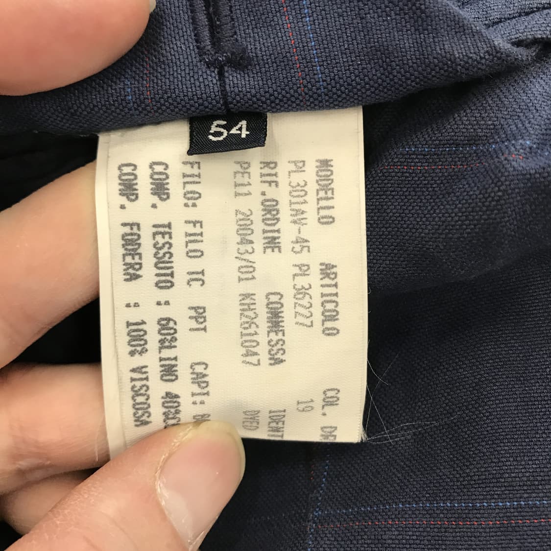 라르디니 LARDINI 린넨코튼 자켓 [105] 상품이미지7