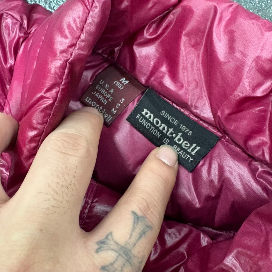 (90)몽벨경량패딩 상품이미지5