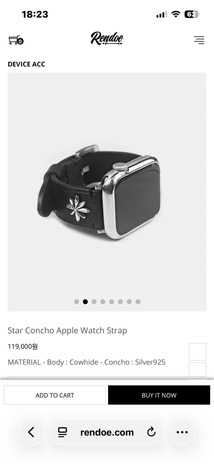 렌도 애플워치 스트랩 (시리즈 & 사이즈 확인하세요!) 상품이미지1