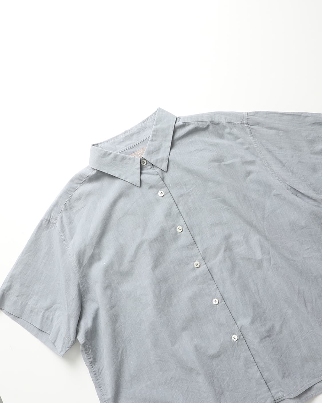 마가렛호웰 MARGARET HOWELL Washed Half Shirt 상품이미지6