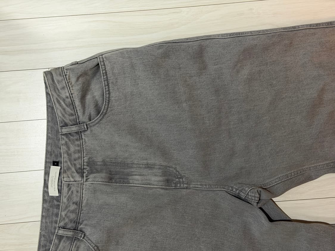 25FW 아모멘토 데님 팬츠 그레이 XL 상품이미지5