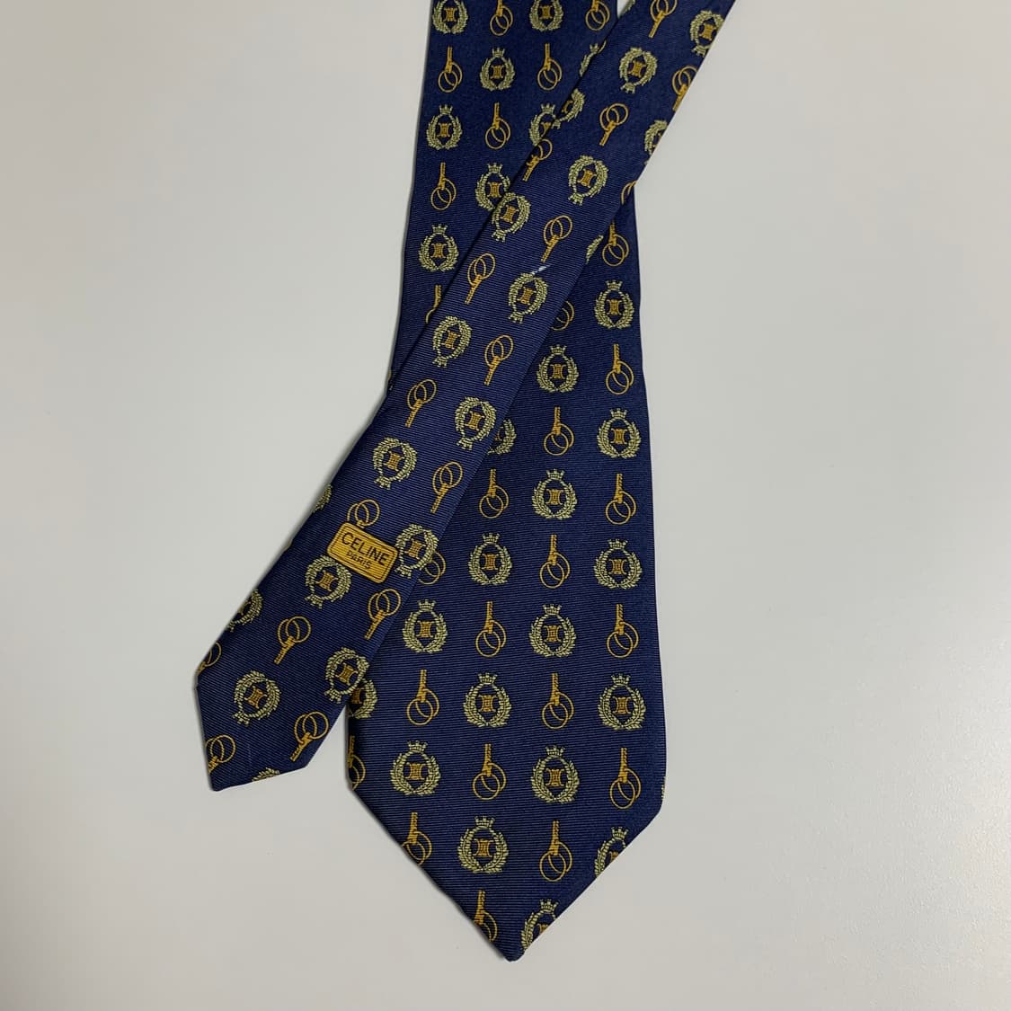 셀린느(CELINE) 모노그램 넥타이 명품 B+등급 빈티지넥타이 상품이미지3
