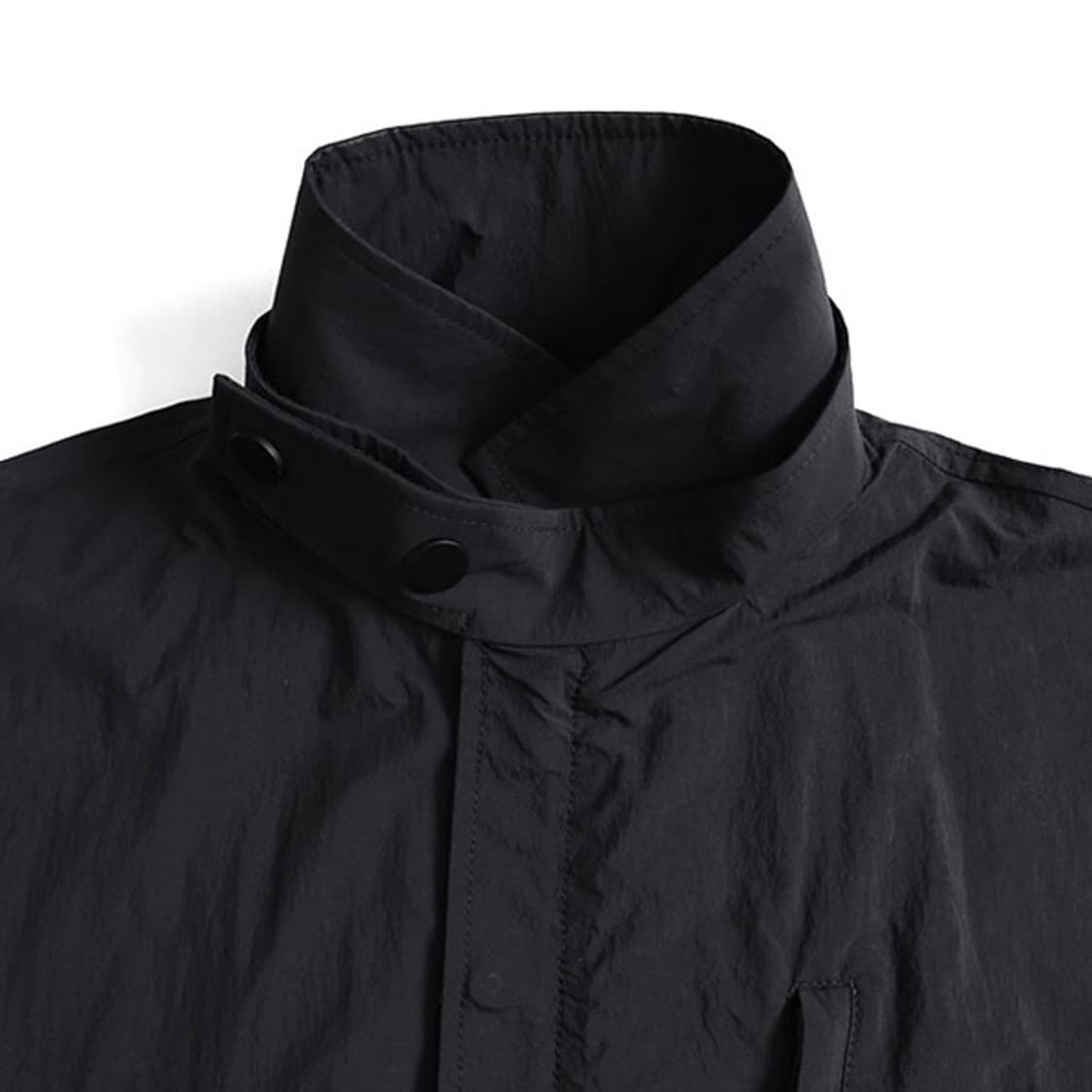 메종마르지엘라 25ss 하이넥 나일론 코트 m 상품이미지4