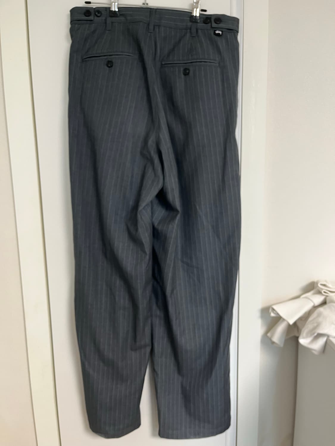 스투시 볼륨 스트라이프 트라우져 팬츠 30 상품이미지3