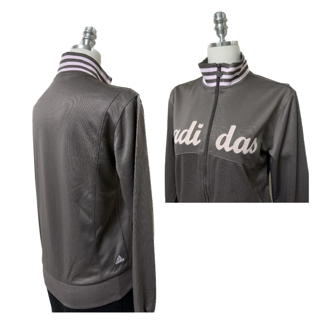 브라운 앤 핑크 아디다스 집업 상품이미지5