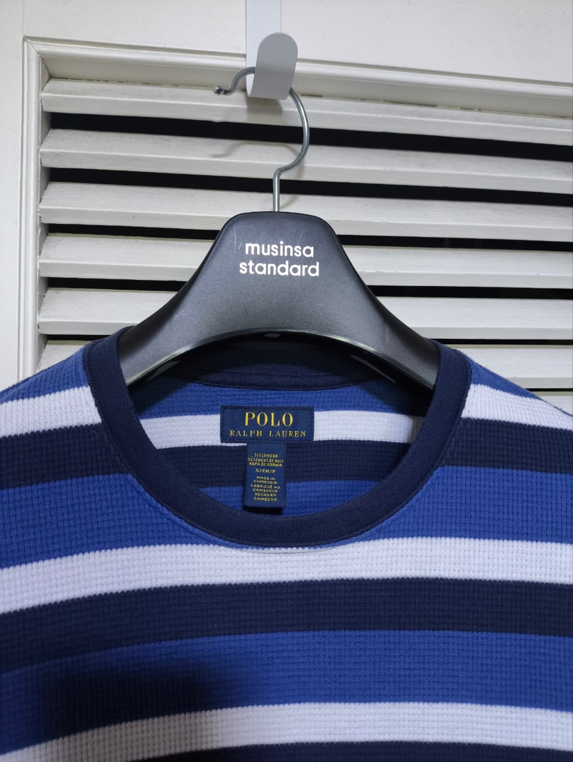 S 폴로랄프로렌 스트라이프 와플니트 상품이미지2