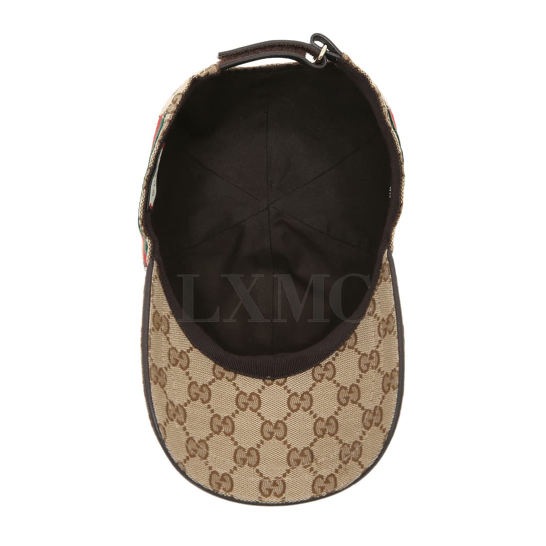 구찌 GG 수프림 모자 200035 삼선 베이스볼 베이지 야구모자 상품이미지8