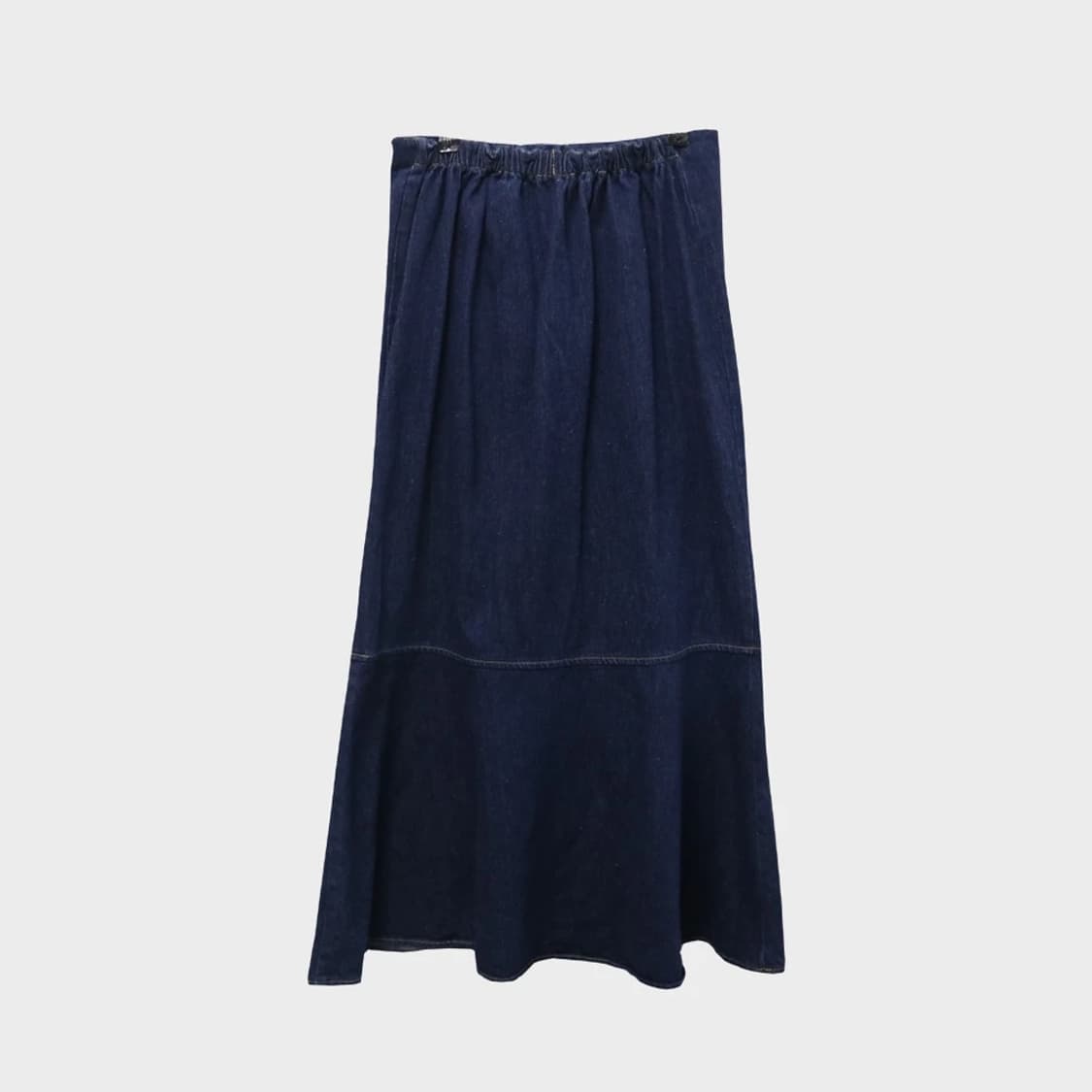 지알엘 머메이드 뒷밴딩 데님 롱 스커트 62022 상품이미지2