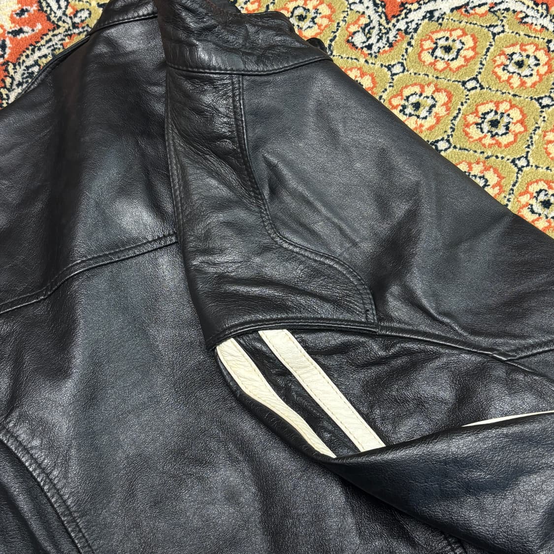 [52] 돌체앤가바나 빈티지 레이싱 라이더 자켓 상품이미지7