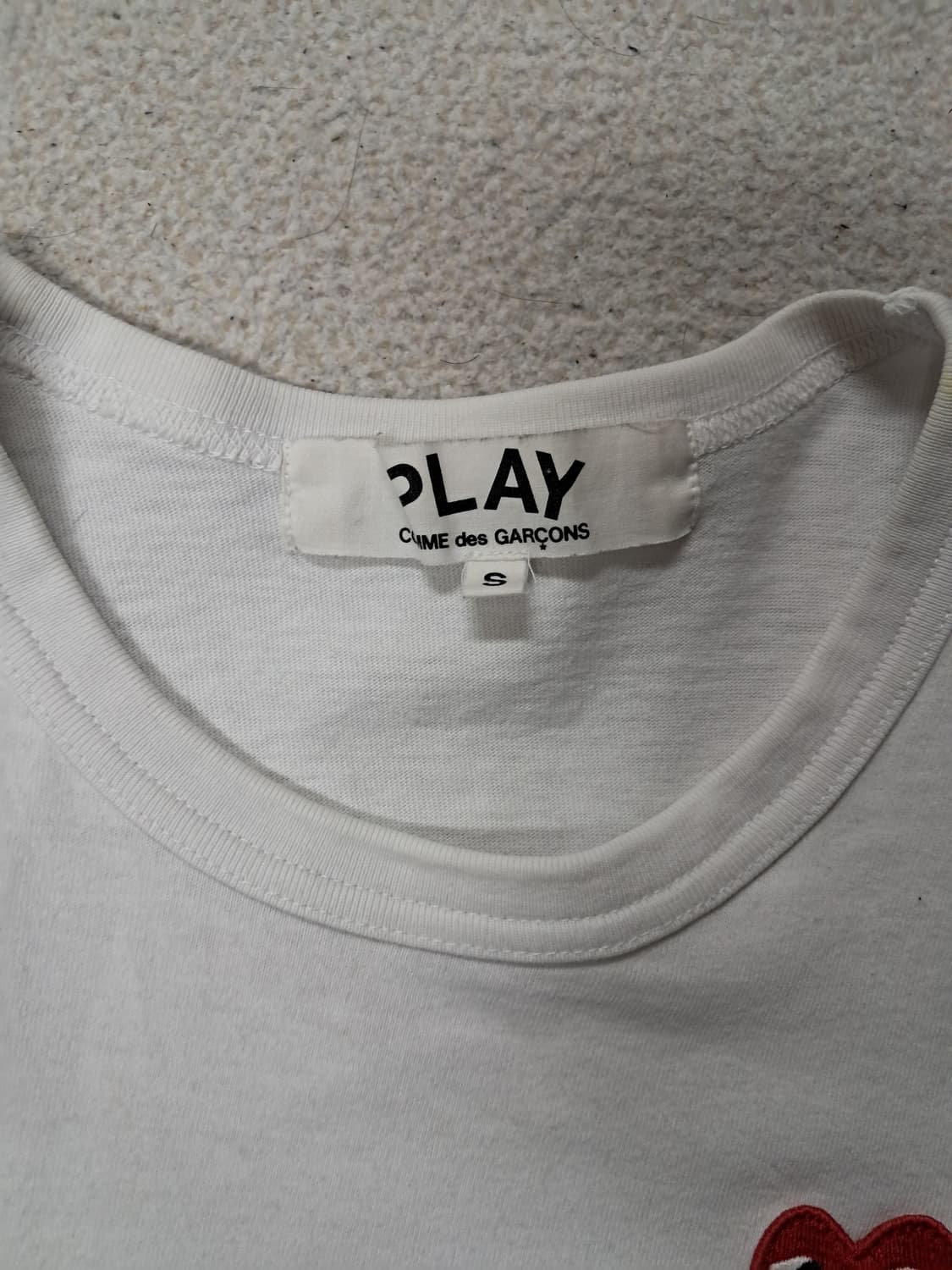 꼼데가르송반팔티 상품이미지4