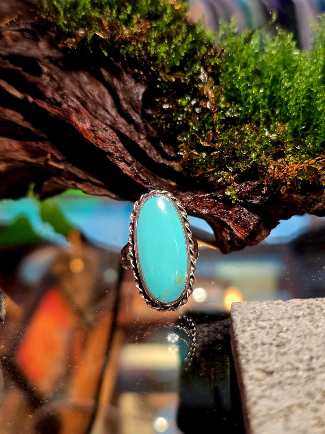 USA vintage silver925 turquoise ring 상품이미지3