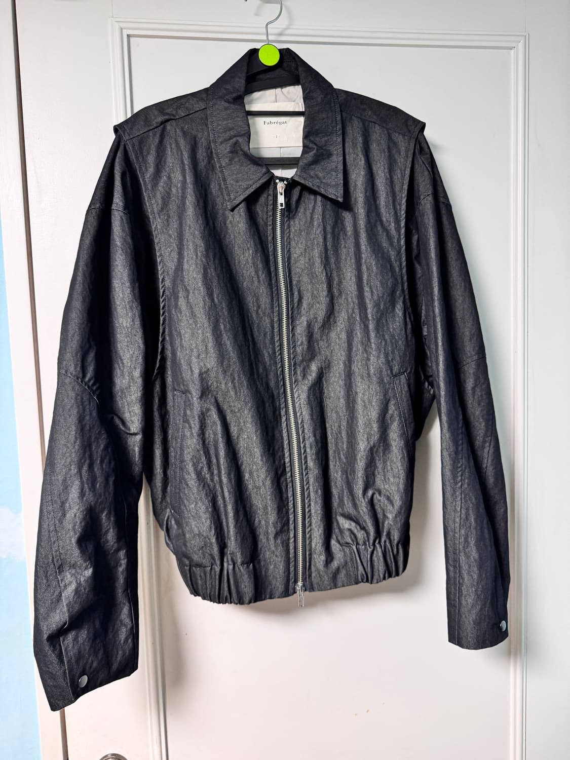 파브레가 가먼트 워싱 블루종 자켓 2사이즈 상품이미지1