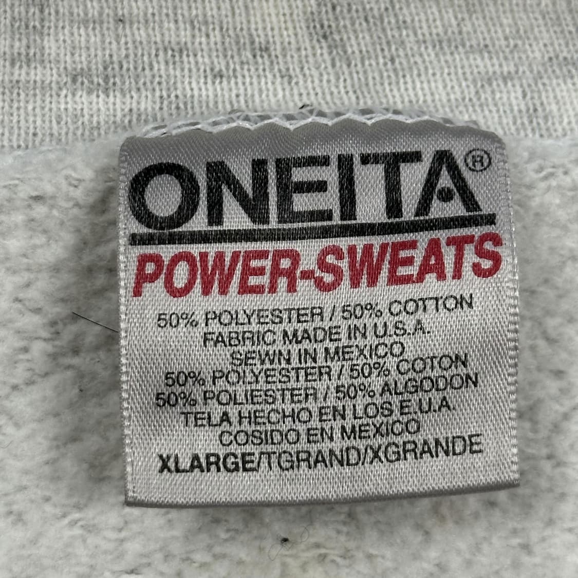 VTG 빈티지 usa 오트밀 박시 맨투맨 (XL) 상품이미지7