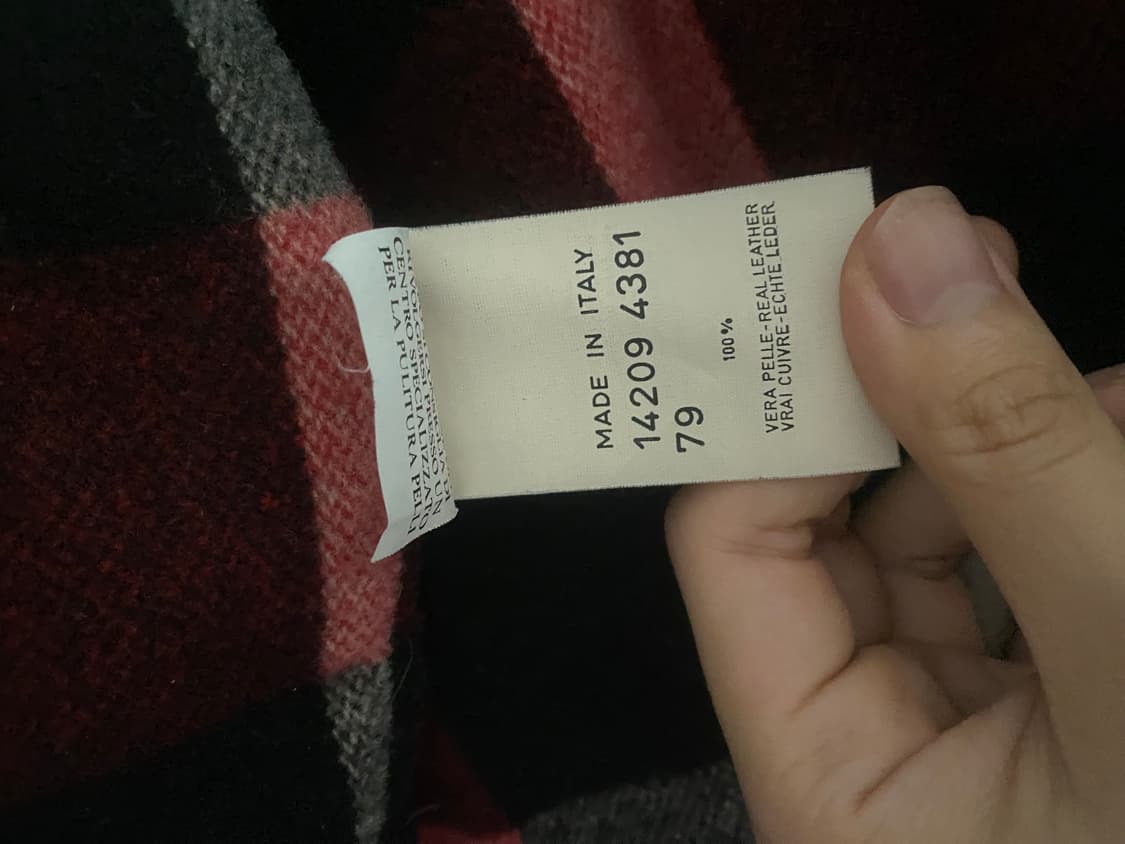 헨리코튼 italy made 가죽자켓 상품이미지6