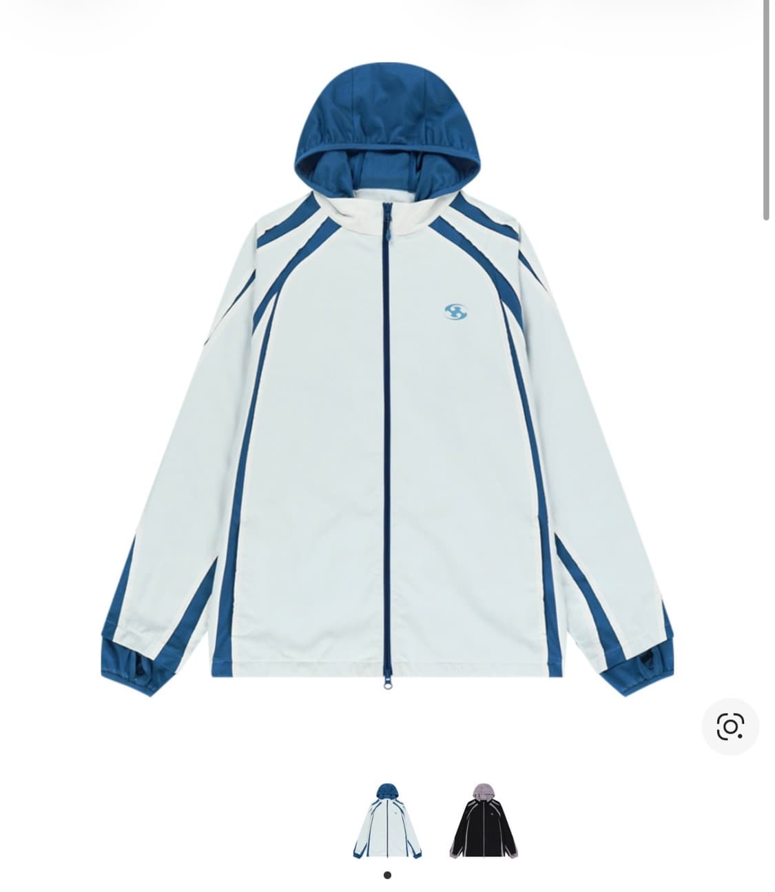 산산기어 슬래쉬 후디 자켓 오프화이트 상품이미지1