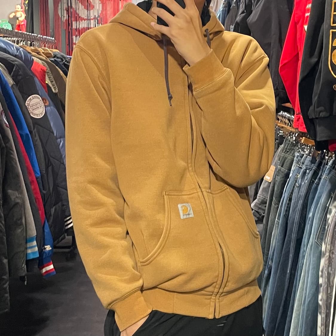 [IM] carhartt 칼하트 된장 후드집업 상품이미지4