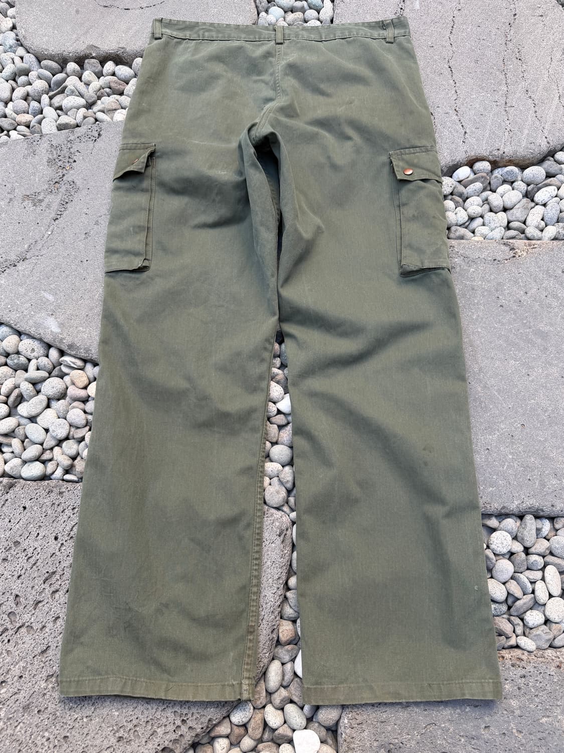 1970s DISTRESSED FRENCH 헤링본 프렌치워크팬츠 상품이미지2