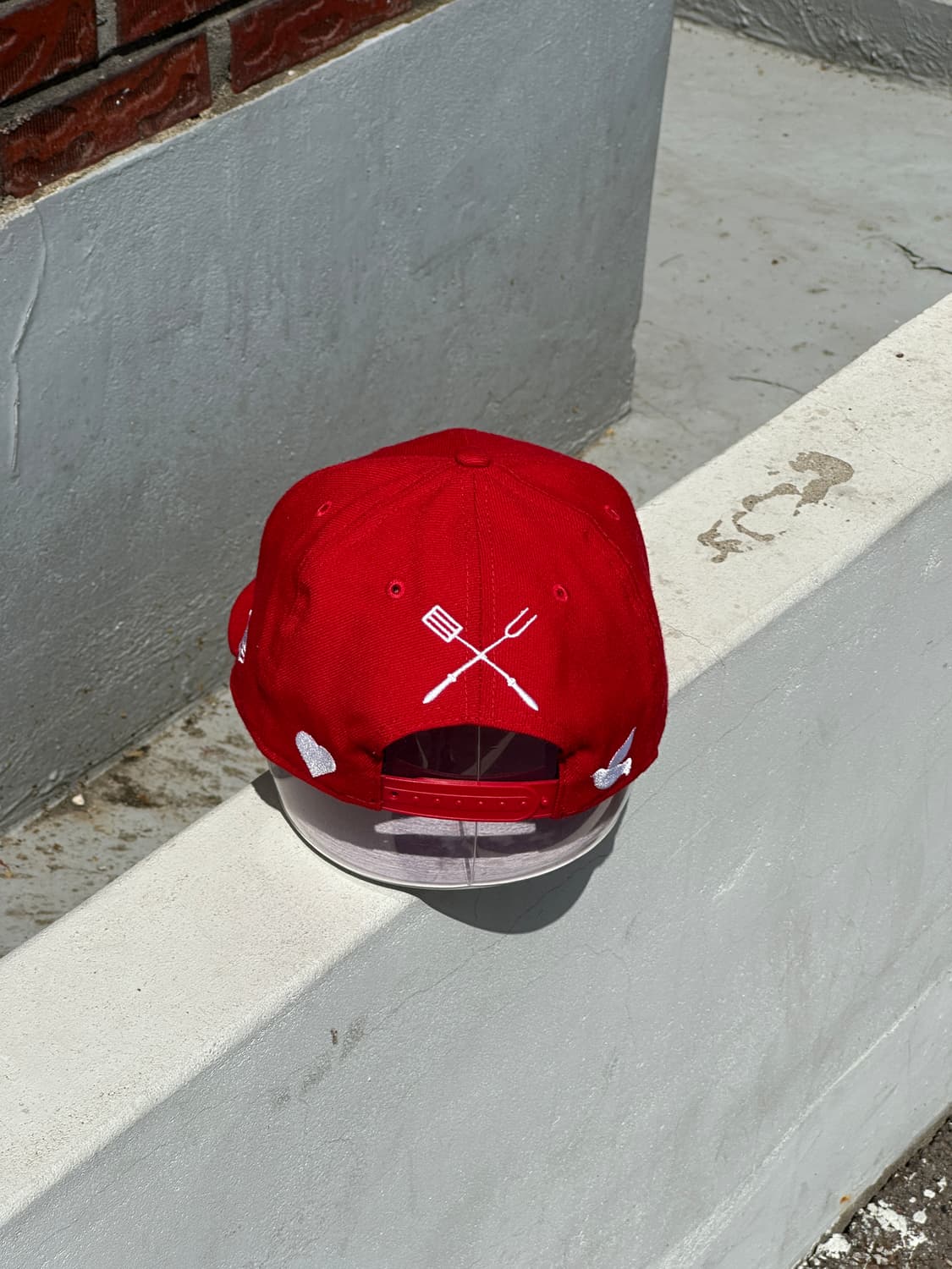 [M-L] 뉴에라 홀리스모크 레드 스냅백 모자 상품이미지4