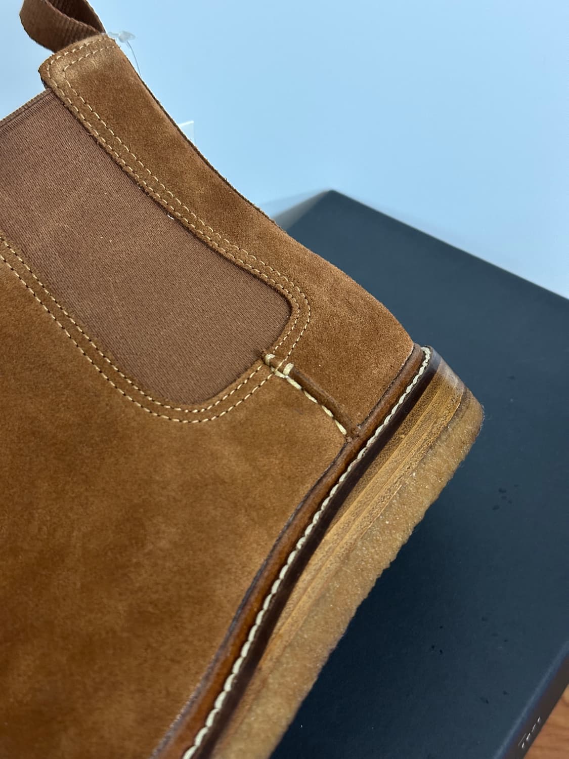 [새제품] 스페리 스웨이드 첼시부츠 골드컵 US10 상품이미지2