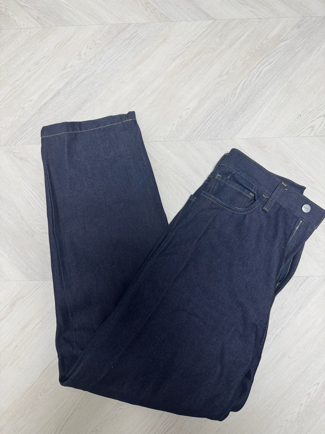 칼하트 로버트슨 데님 랜든 팬츠 블루 린스드 상품이미지3