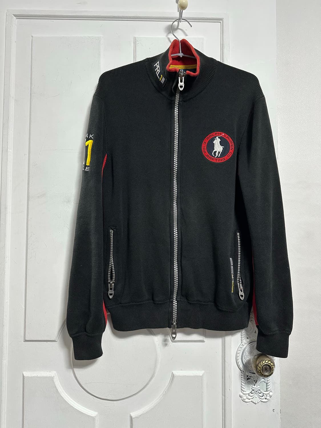 폴로 랄프로렌 레이싱 니트집업 상품이미지1