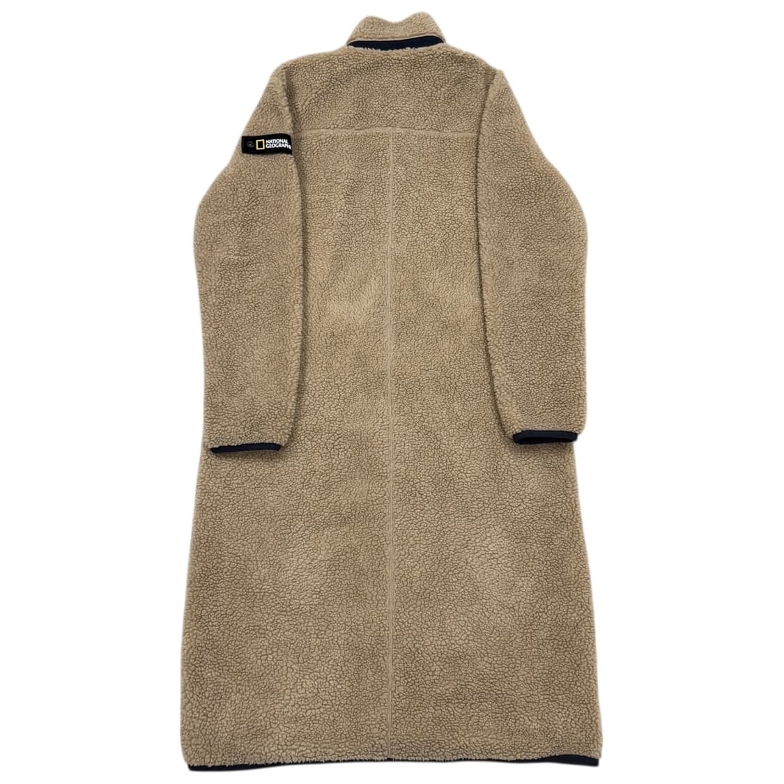 내셔널지오그래픽 루펄리 플리스 뽀글이 롱후리스 집업 코드 브라운 XL 상품이미지2