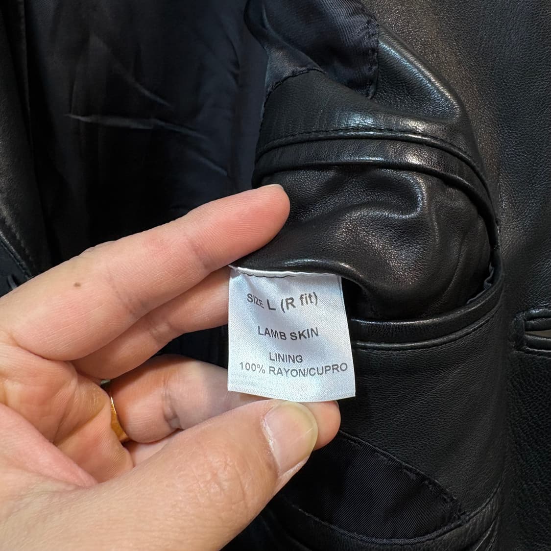 [L] DUNHILL 던힐 양가죽 블레이저  상품이미지6