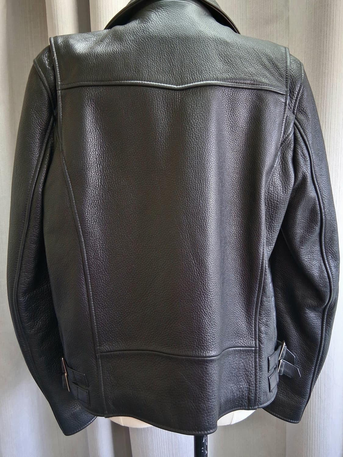 비바스튜디오 램스킨 라이더자켓 /여성90~95 상품이미지4