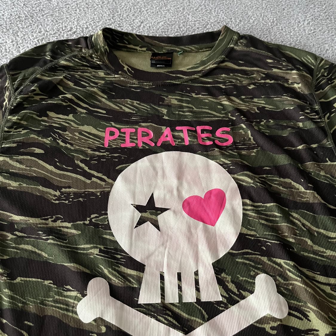 Camo skull t shirt 상품이미지2