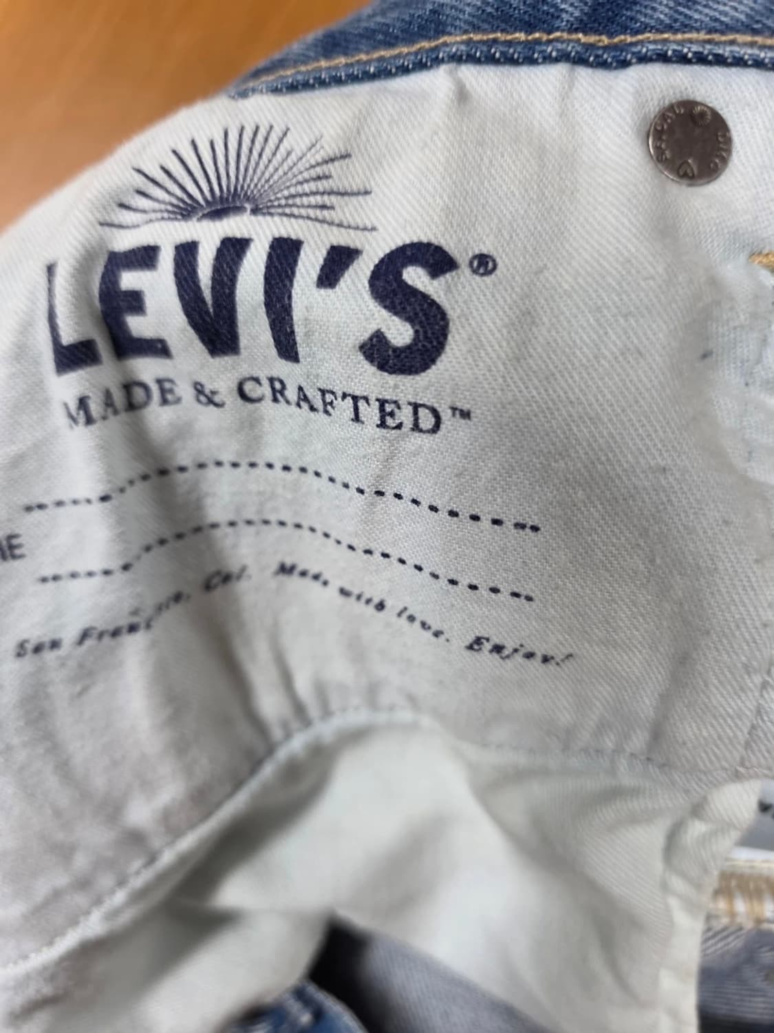 리바이스 메이드앤크래프트 LMC 배럴진 데님 팬츠 27 상품이미지9