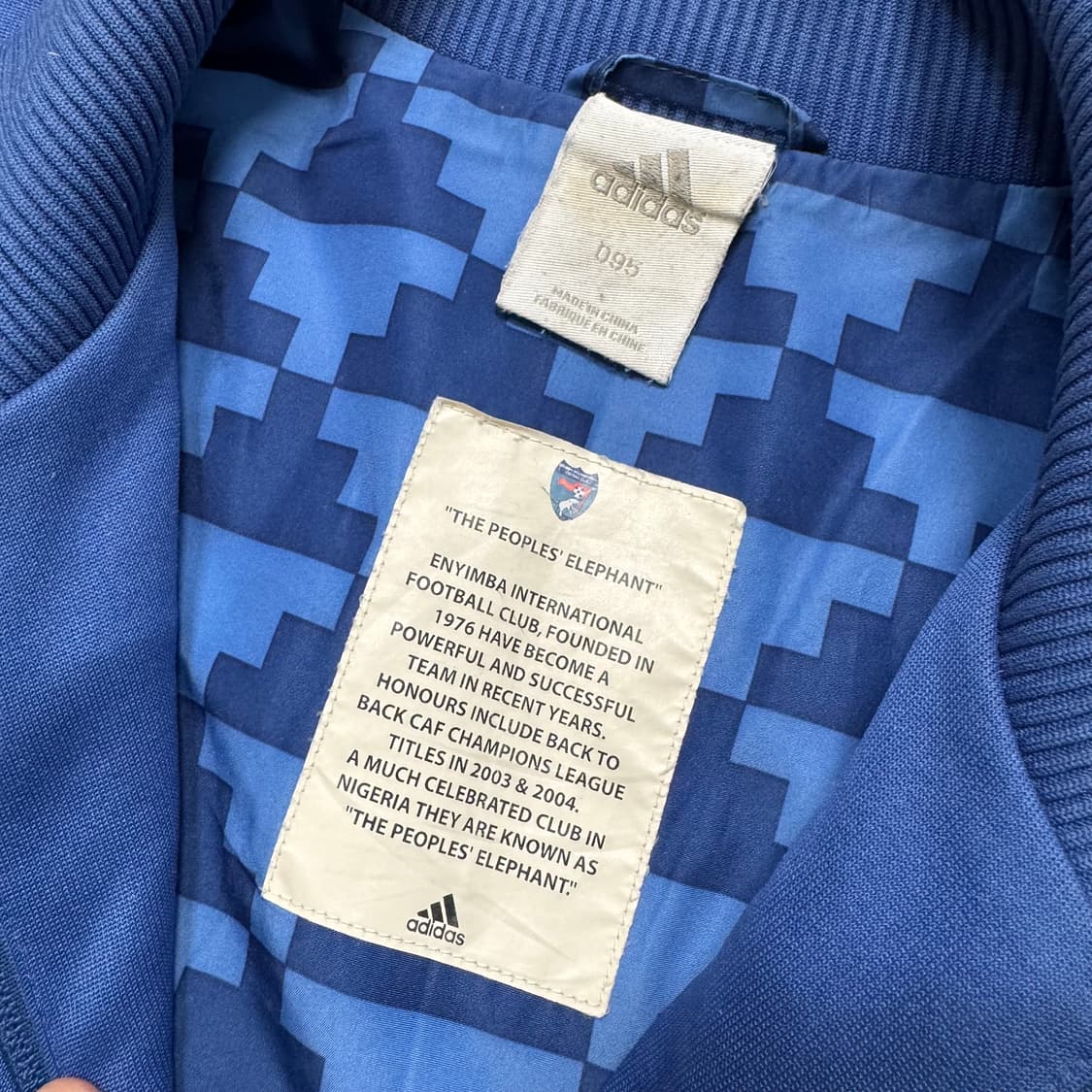 Name : 아디다스 에님바FC 사이드라인 블루컬러 져지 :)  상품이미지4