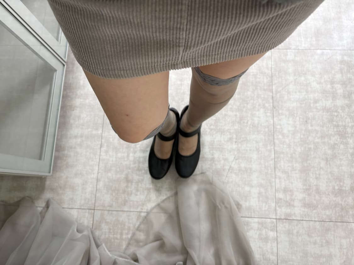 corduroy fur pocket skirt 상품이미지8