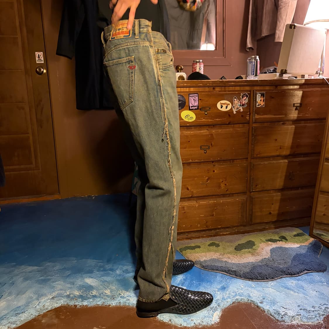 LEE X DIESEL REBUILD DENIM PANTS 상품이미지2