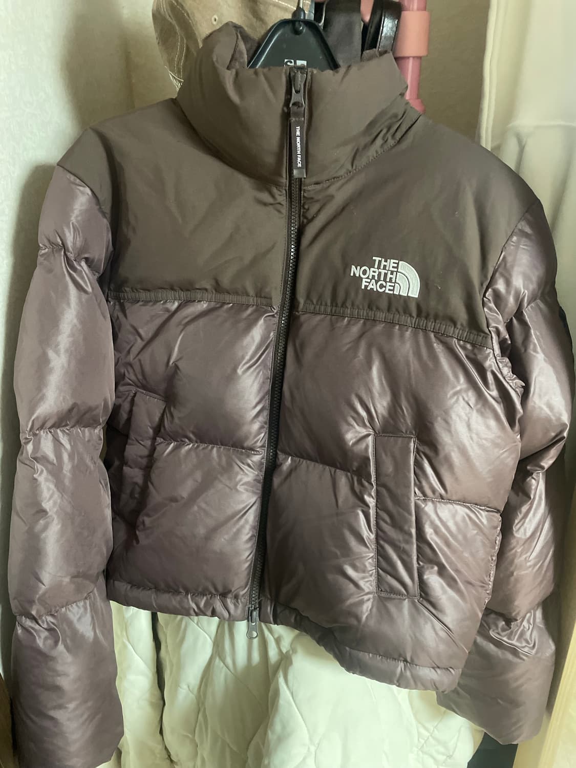 노스페이스 눕시 화이트라벨 코코아 브라운 s 상품이미지3