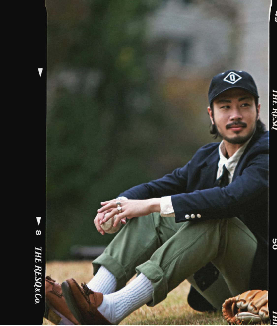 더레스큐 x 이벳필드 볼게임 모자 / 블랙 상품이미지2