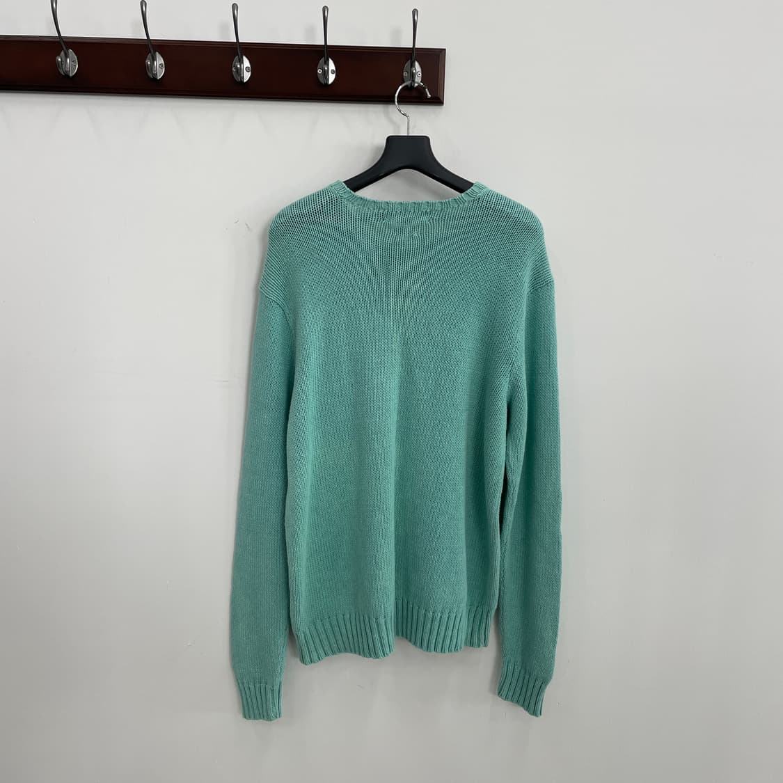 U 폴로 랄프로렌 민트색 브이넥 니트 상품이미지2