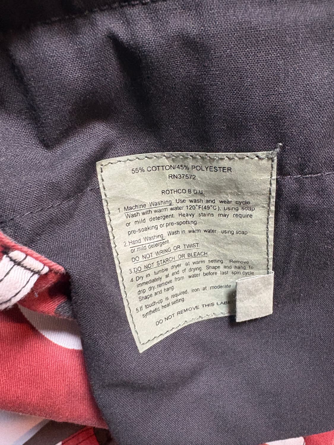 로스코 레드카모 카고팬츠 XL 상품이미지6