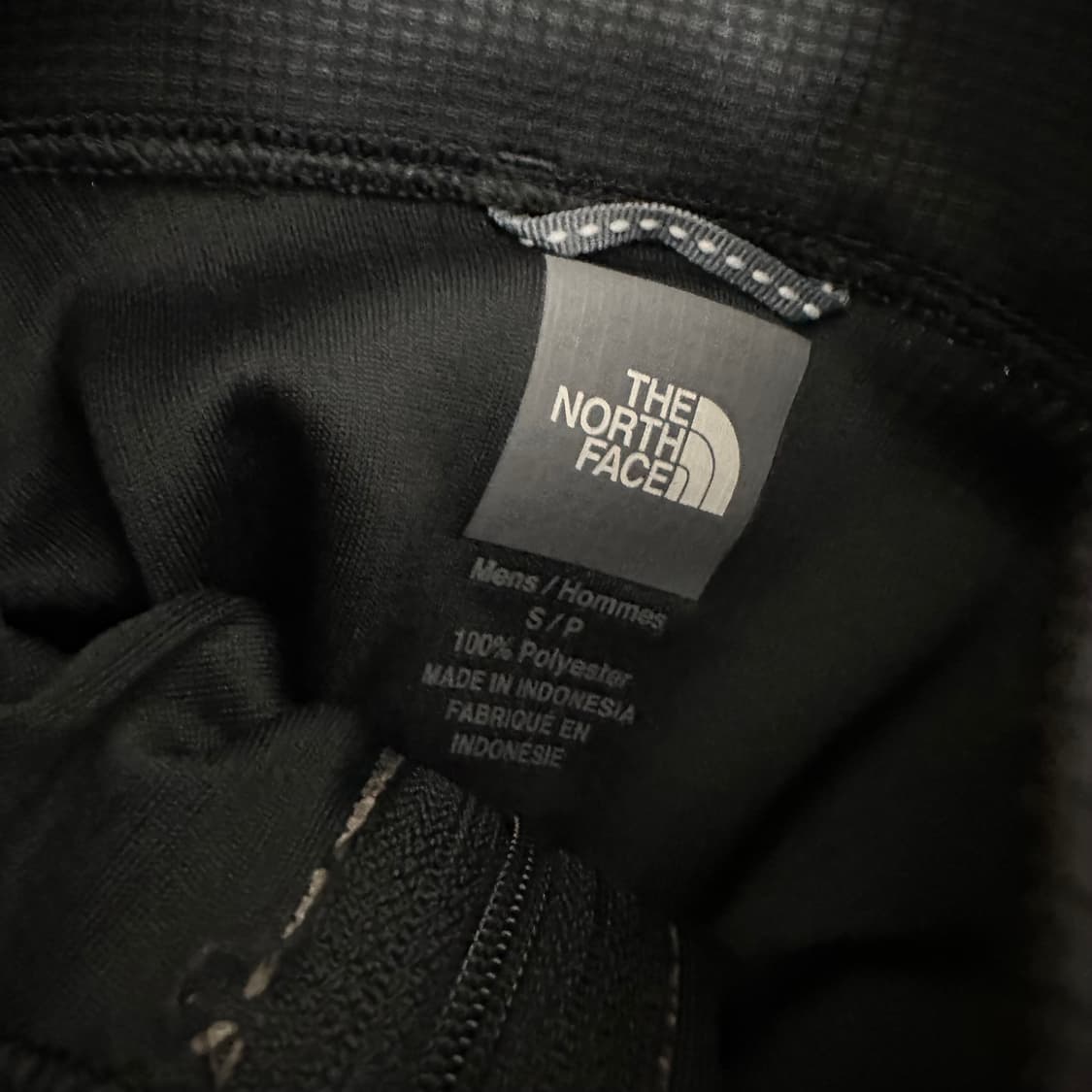 노스페이스 하프넥 반집업 기능성 티셔츠 블랙 S 상품이미지3